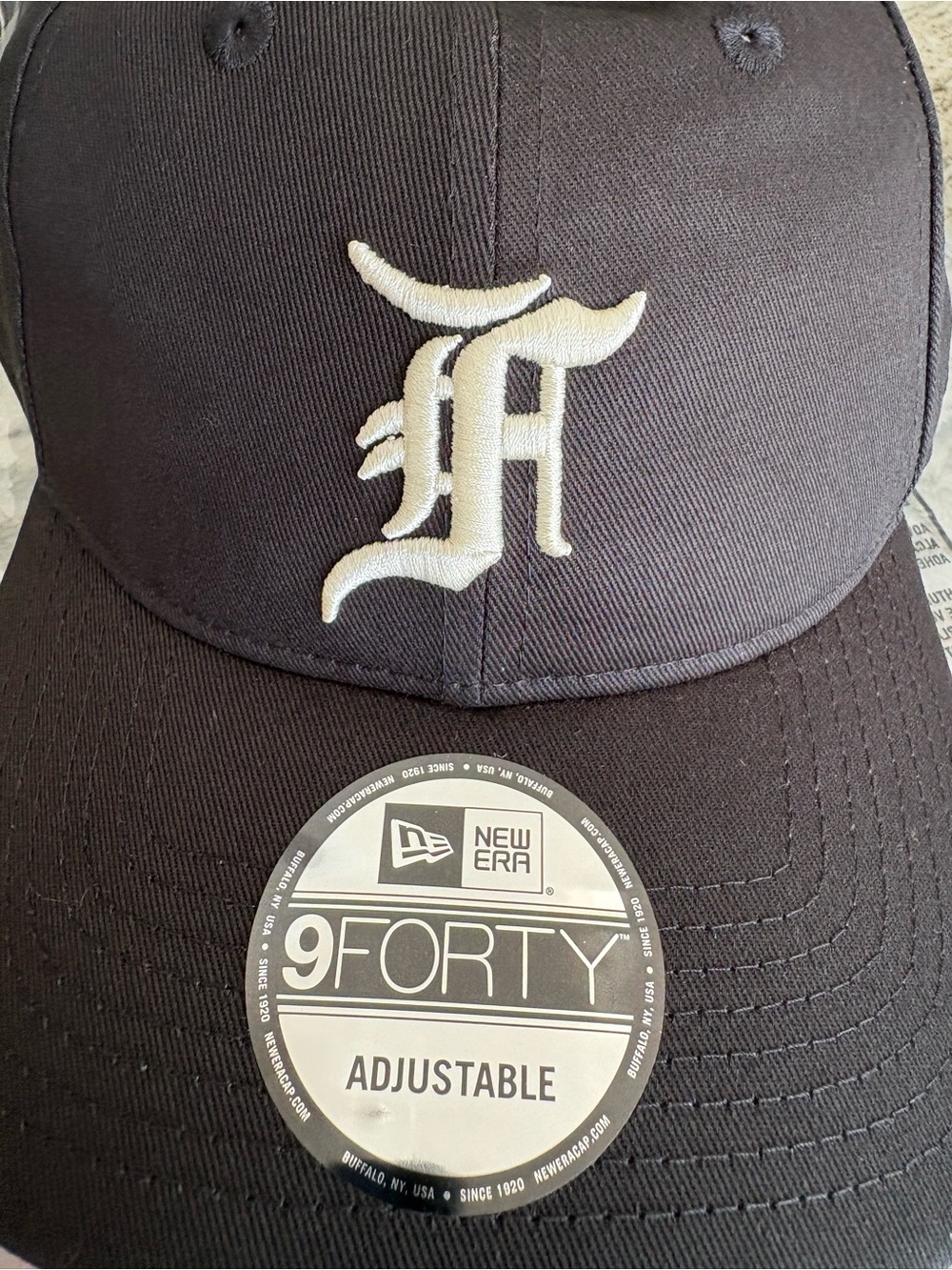 Fear of God Black Baseball Cap - Picture 9 of 9